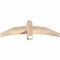Ekena Millwork Bellingham Smooth Timber Gable Bracket, Douglas Fir, 36"W x 12"H x 3 1/2"D x 3 1/2"F, 8/12 Pitch GBW036X12X0404BEL00SDF - alternate 3